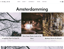 Tablet Screenshot of amsterdamming.com